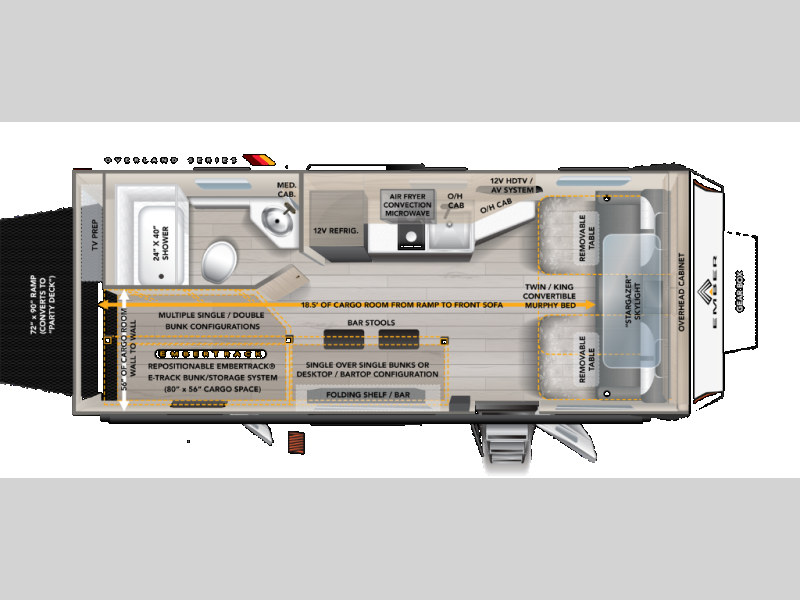 2026 Ember RV Overland Series 240TKR