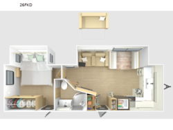 2026 Winnebago Thrive 26FKD - New Travel Trailer for sale by Fretz RV in Souderton, Pennsylvania