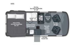 2026 Winnebago Revel Sport 44N