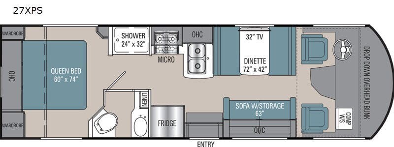 2020 Coachmen Pursuit Precision 27XPS - Used Class A For Sale by Fretz RV in Souderton, Pennsylvania