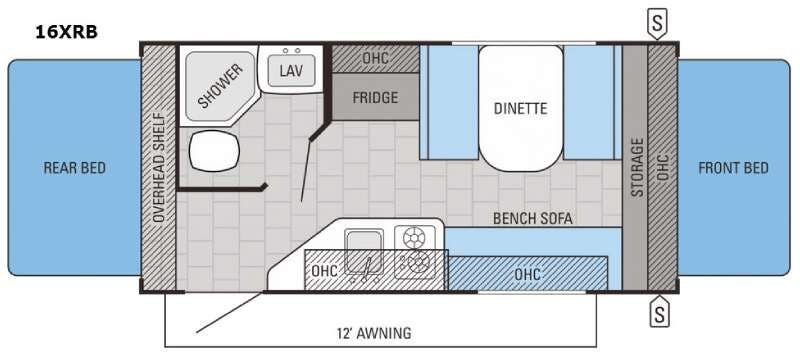 2016 Jayco Jay Feather 7 16XRB - Used Travel Trailer For Sale by Fretz RV in Souderton, Pennsylvania