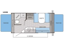 2016 Jayco Jay Feather 7 16XRB - Used Travel Trailer for sale by Fretz RV in Souderton, Pennsylvania