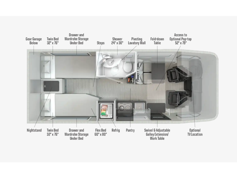 2025 Winnebago Ekko 22A - Used Class C For Sale by Fretz RV in Souderton, Pennsylvania