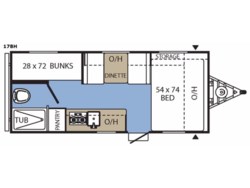 2017 Coachmen Clipper Ultra-Lite 17BH - Used Travel Trailer for sale by Fretz RV in Souderton, Pennsylvania