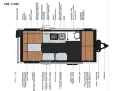 2021 Taxa Mantis Std. Model - Used Travel Trailer for sale by Fretz RV in Souderton, Pennsylvania