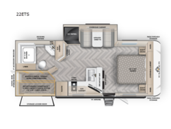 2024 Ember RV E-Series 22ETS - Used Travel Trailer for sale by Fretz RV in Souderton, Pennsylvania