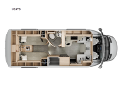 2026 Leisure Travel Unity U24TB - New Class B for sale by Fretz RV in Souderton, Pennsylvania