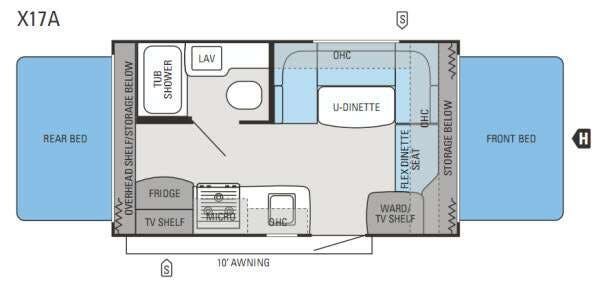 2013 Jayco Jay Feather Ultra Lite X17A - Used Travel Trailer For Sale by Fretz RV in Souderton, Pennsylvania