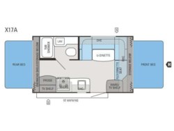 2013 Jayco Jay Feather Ultra Lite X17A - Used Travel Trailer for sale by Fretz RV in Souderton, Pennsylvania