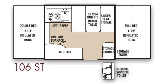 2007 Coachmen Clipper 106 ST