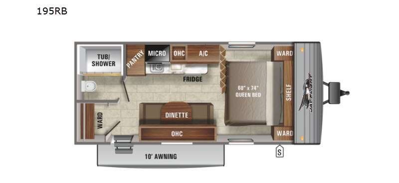 2021 Jayco Jay Flight SLX 7 195RB - Used Travel Trailer For Sale by Fretz RV in Souderton, Pennsylvania