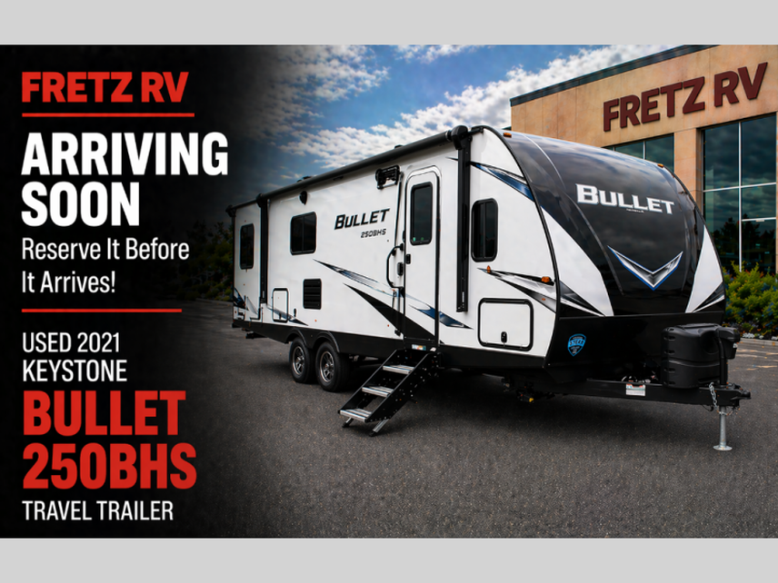 Used 2021 Keystone Bullet 250BHS available in Souderton, Pennsylvania
