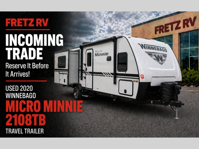 2020 Winnebago Micro Minnie 2108TB