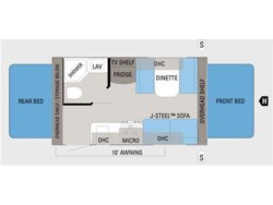 2011 Jayco Jay Feather Sport X17Z - Used Travel Trailer for sale by Fretz RV in Souderton, Pennsylvania