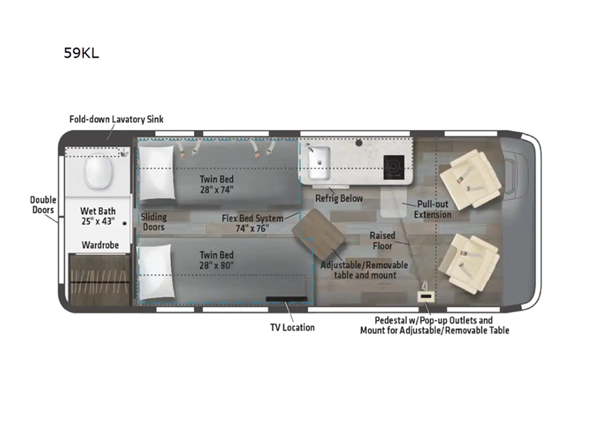 New 2027 Winnebago Travato 59KL available in Souderton, Pennsylvania