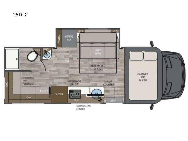 2027 Renegade RV Vienna 25DLC - New Class C For Sale by Fretz RV in Souderton, Pennsylvania features Slideout