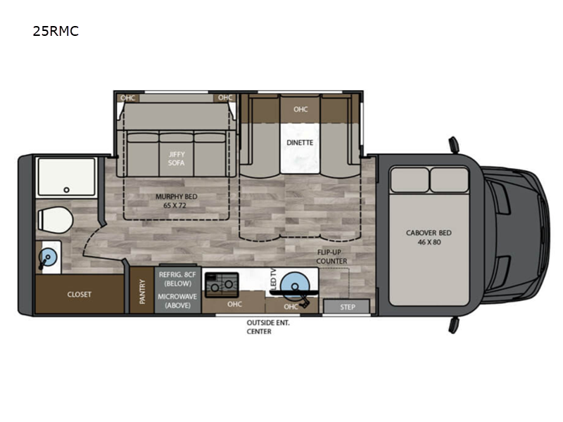 2027 Renegade RV Vienna 25RMC - New Class C For Sale by Fretz RV in Souderton, Pennsylvania features Slideout