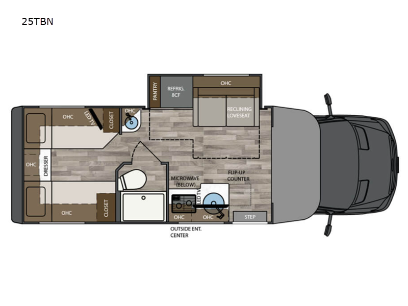 2027 Renegade RV Vienna 25TBN - New Class C For Sale by Fretz RV in Souderton, Pennsylvania features Slideout