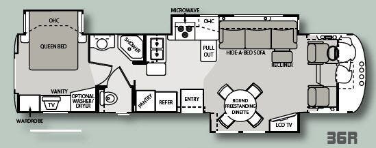 2008 Four Winds International Windsport 36R - Used Class A For Sale by Fretz RV in Souderton, Pennsylvania features Slideout