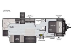 2021 Keystone Outback Ultra Lite 260UML - Used Travel Trailer for sale by Fretz RV in Souderton, Pennsylvania