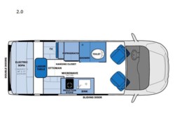 2027 Pleasure-Way Ontour 2.0 - New Class B for sale by Fretz RV in Souderton, Pennsylvania