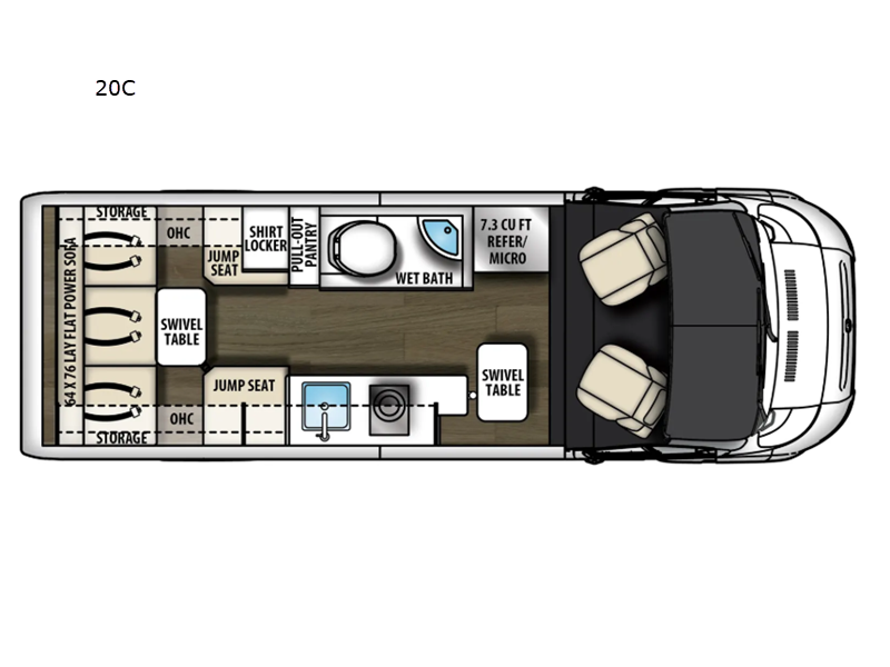 2027 Coachmen Nova 20C - New Class B For Sale by Fretz RV in Souderton, Pennsylvania