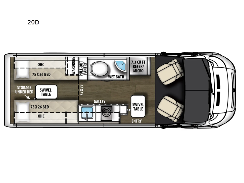 2027 Coachmen Nova 20D Li3
