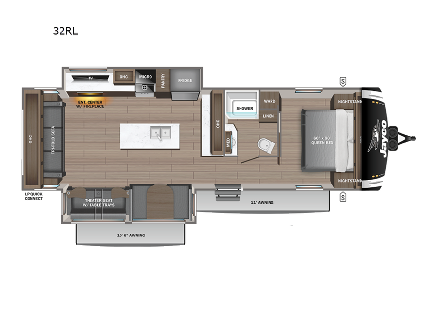New 2027 Jayco Jay Feather 32RL available in Souderton, Pennsylvania