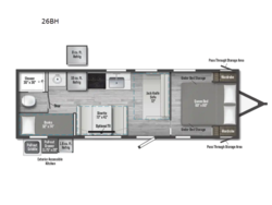 2027 Winnebago Access 25BH - New Travel Trailer for sale by Fretz RV in Souderton, Pennsylvania
