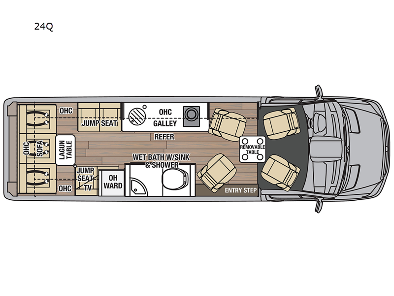 2027 Coachmen Galleria 24Q li3 - New Class B for sale by Fretz RV in Souderton, Pennsylvania