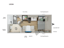 2026 Winnebago Access 18DBH - New Travel Trailer for sale by Fretz RV in Souderton, Pennsylvania