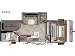 2021 Forest River Salem Cruise Lite 240BHXL - Used Travel Trailer for sale by Fretz RV in Souderton, Pennsylvania