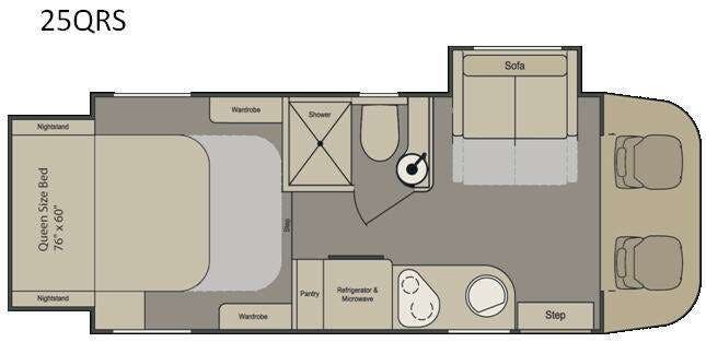 2016 Renegade RV Villagio 25QRS - Used Class B For Sale by Fretz RV in Souderton, Pennsylvania features Slideout