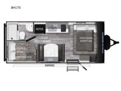 2025 Heartland Pioneer 17BH - Used Travel Trailer for sale by Fretz RV in Souderton, Pennsylvania