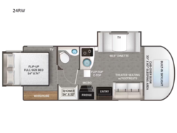 2023 Thor Motor Coach Tiburon Sprinter 24RW - Used Class C for sale by Fretz RV in Souderton, Pennsylvania