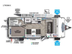 2022 Forest River Salem Platinum FSX 179DBKX - Used Travel Trailer for sale by Fretz RV in Souderton, Pennsylvania