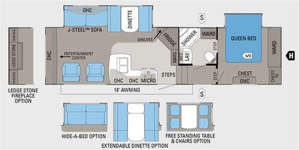 2011 Jayco Eagle Super Lite TRL. - Used Fifth Wheel For Sale by Fretz RV in Souderton, Pennsylvania features Slideout
