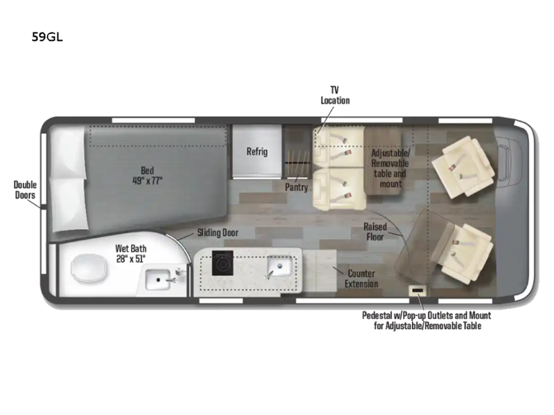 2023 Winnebago Travato MTRH. - Used Class B For Sale by Fretz RV in Souderton, Pennsylvania