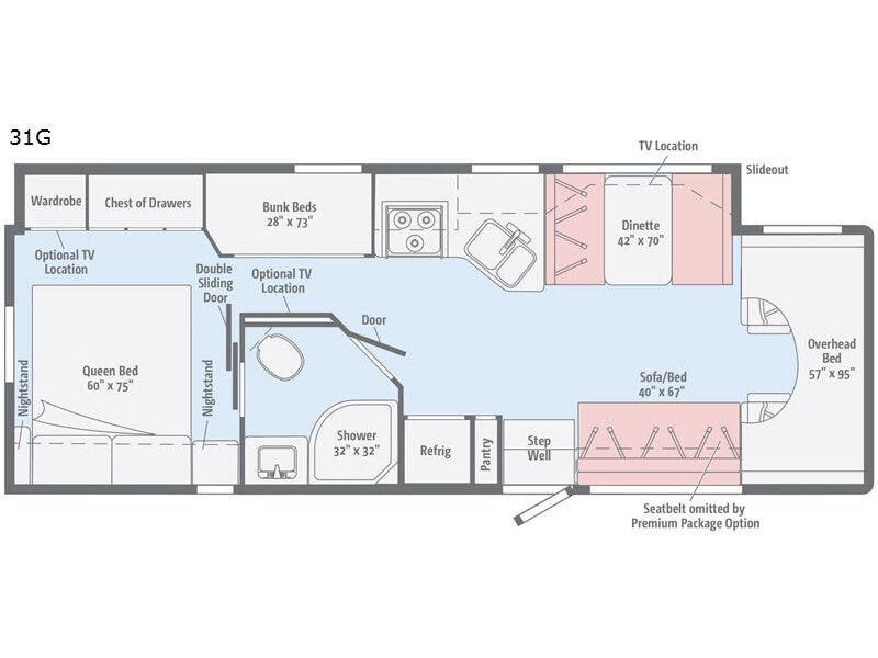 2019 Winnebago Minnie Winnie MTRH. - Used Class C For Sale by Fretz RV in Souderton, Pennsylvania features Slideout
