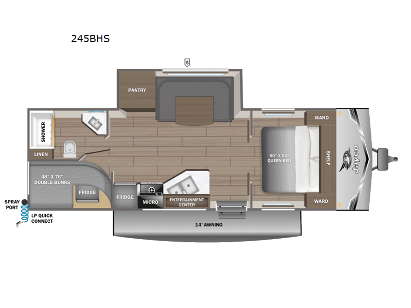 2026 Jayco Jay Flight SLX TRL. - New Travel Trailer For Sale by Fretz RV in Souderton, Pennsylvania features Slideout
