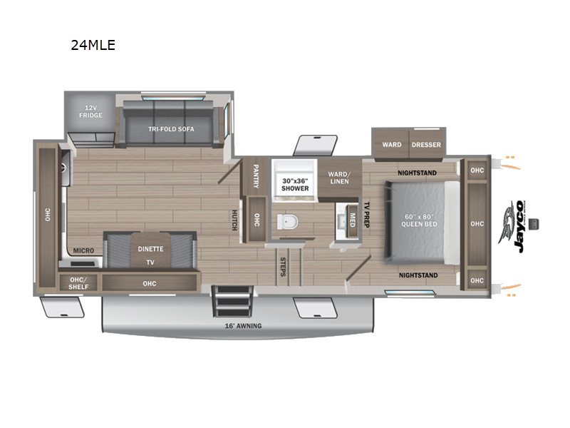2026 Jayco Eagle SLE 24MLE - New Fifth Wheel For Sale by Fretz RV in Souderton, Pennsylvania features Slideout