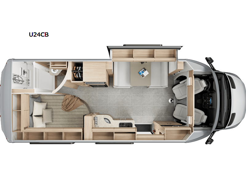 2026 Leisure Travel Unity U24CB - New Class B For Sale by Fretz RV in Souderton, Pennsylvania features Slideout