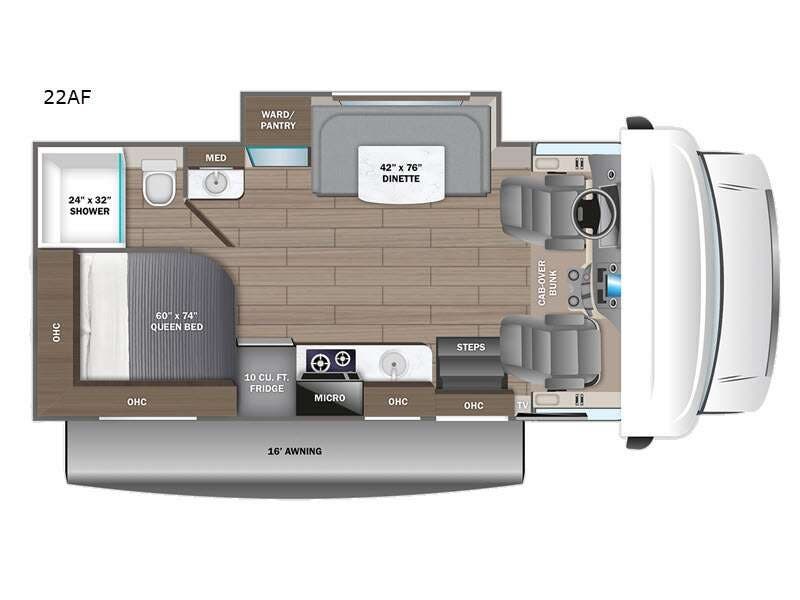 2026 Jayco Redhawk SE 22AF - New Class C For Sale by Fretz RV in Souderton, Pennsylvania features Slideout