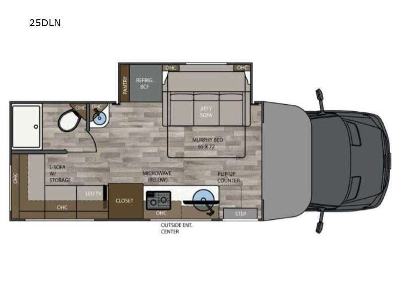 2025 Renegade RV Vienna 25DLN - New Class C For Sale by Fretz RV in Souderton, Pennsylvania features Slideout