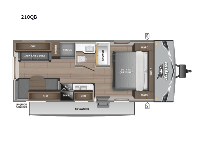 2026 Jayco Jay Flight SLX 210QB - New Travel Trailer For Sale by Fretz RV in Souderton, Pennsylvania