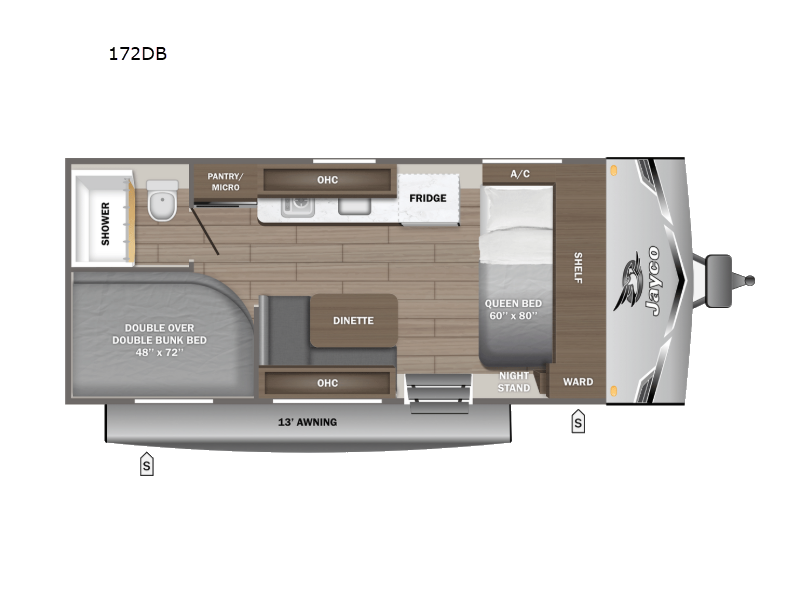 2026 Jayco Jay Flight SLX 172DB - New Travel Trailer For Sale by Fretz RV in Souderton, Pennsylvania