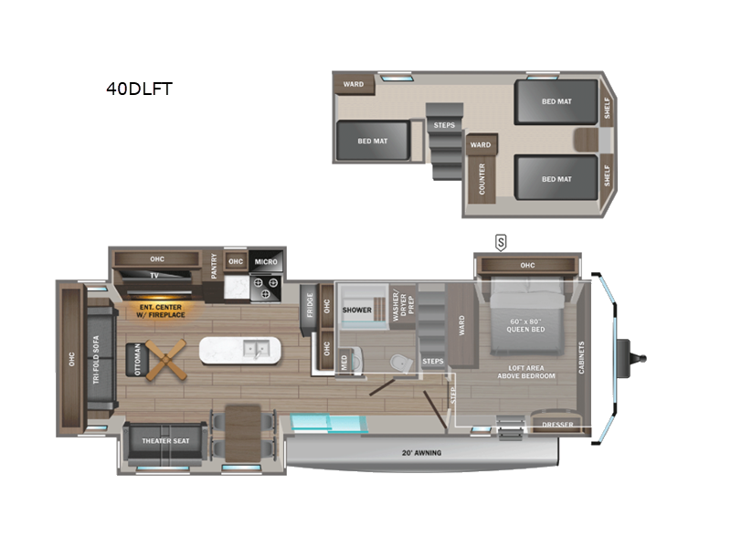2026 Jayco Jay Flight Bungalow 40DLFT - New Destination Trailer For Sale by Fretz RV in Souderton, Pennsylvania features Slideout