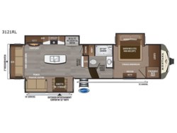 2018 Keystone Montana 3121RL - Used Fifth Wheel for sale by Fretz RV in Souderton, Pennsylvania