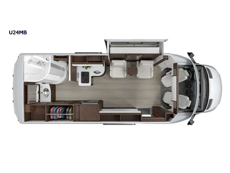 2022 Leisure Travel Unity MTRH. - Used Class B For Sale by Fretz RV in Souderton, Pennsylvania features Slideout