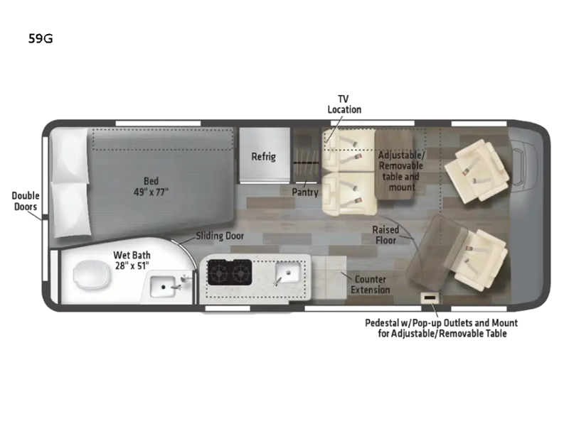2023 Winnebago Travato MTRH. - Used Class B For Sale by Fretz RV in Souderton, Pennsylvania